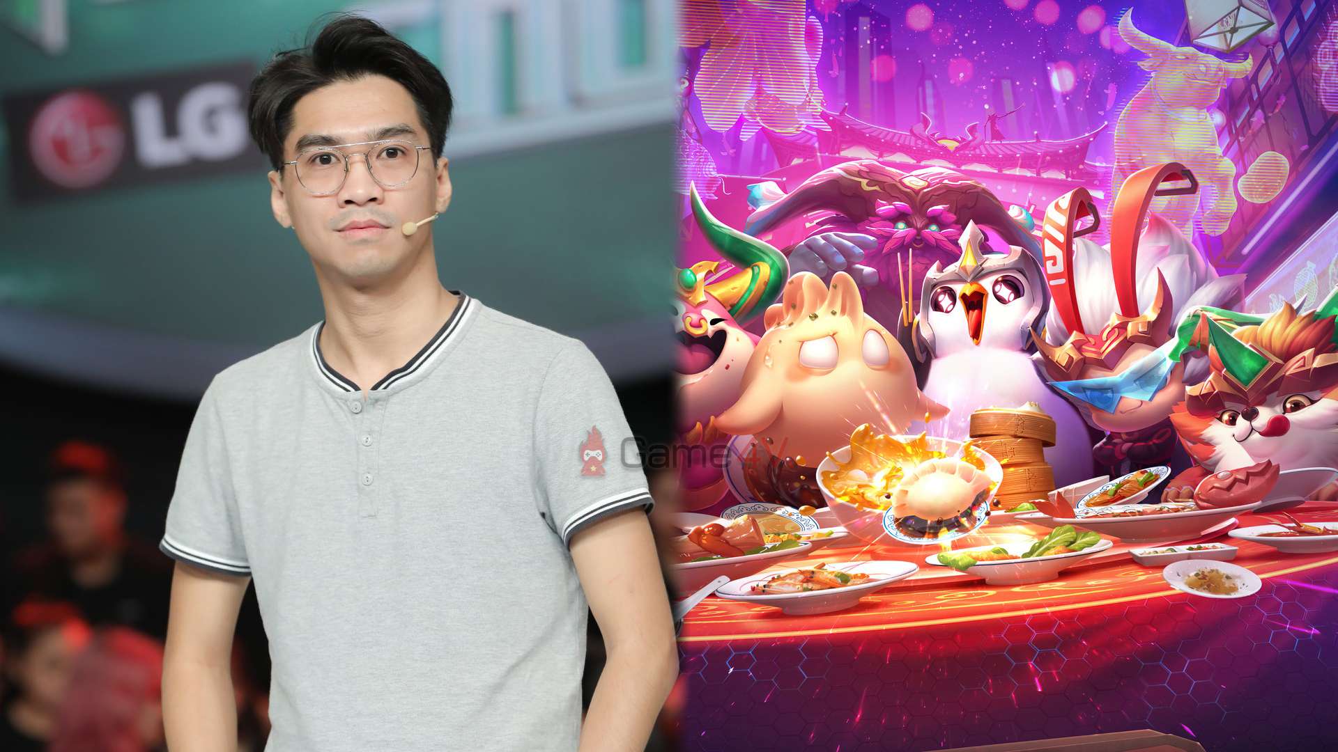 PewPew became a guest player in the Vietnam region to attend the TFT tournament