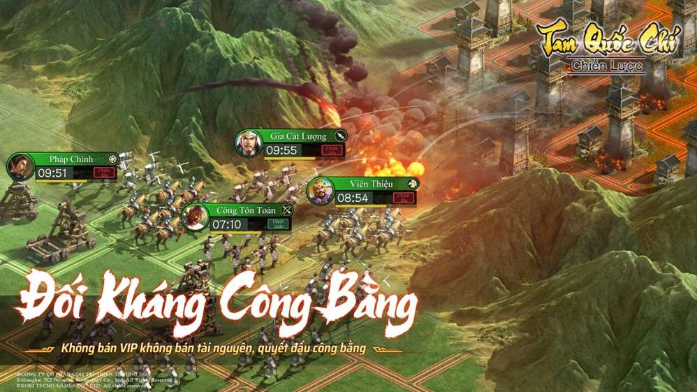Tam Quốc Chí – Chiến Lược ra mắt bản PC giúp game thủ tận hưởng võ đài chiến lược rộng lớn hơn