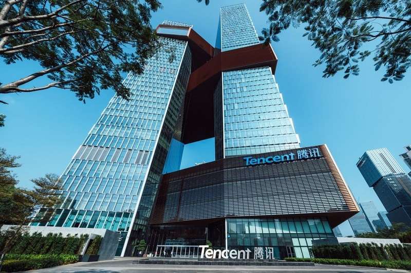 Đế chế Tencent được xây dựng từ nhiều công ty con.