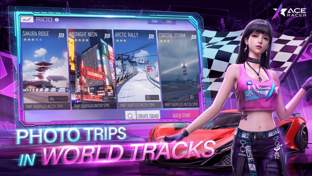 Trò chơi sẽ đưa người đọc đến với các đường đua trên toàn cầu với nhiệu địa dạnh nổi tiếng.