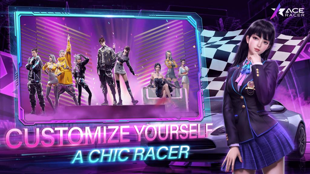 Người chơi cũng có thể tuỳ chỉnh ngoại hình của nhân vật, xe đua của bản thân như một cách thể hiện cá tính.