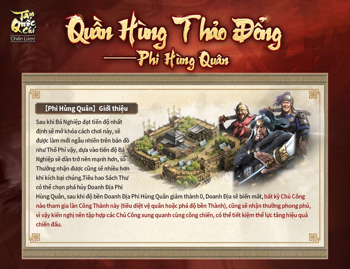 Tam Quốc Chí – Chiến Lược chào sân Ngày Hội Game Việt Nam 2023, ra mắt thông tin phiên bản mới ‘Quần Hùng Thảo Đổng’