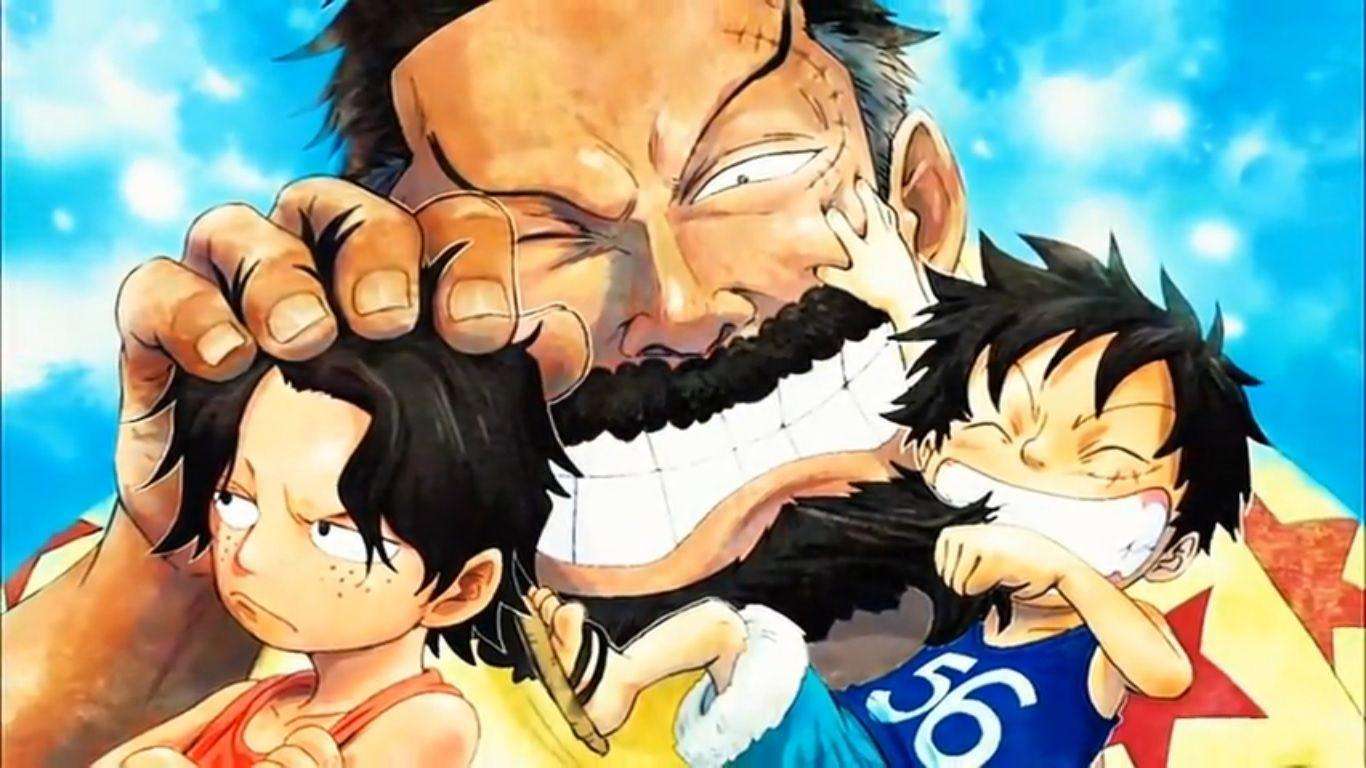 The reason Luffy is so beefy is thanks to Garp’s ‘love punches’