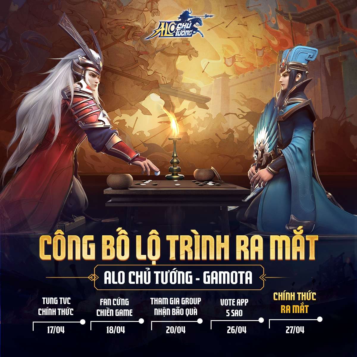 Alo Chủ Tướng: Tựa game khiến dân tình trông mong đã ấn định ngày ra mắt chính thức tại Việt Nam