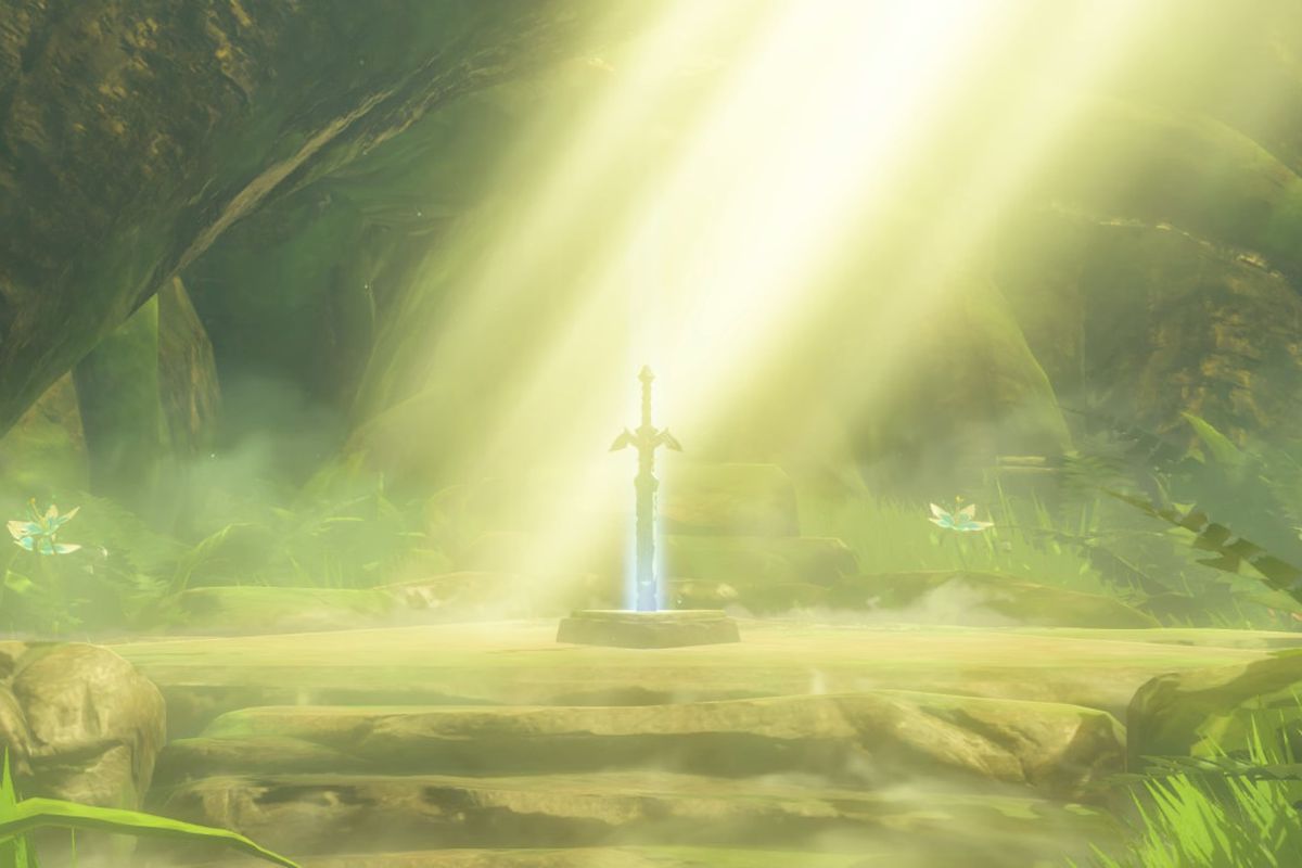 Where did the Master Sword in Legend Of Zelda come from?