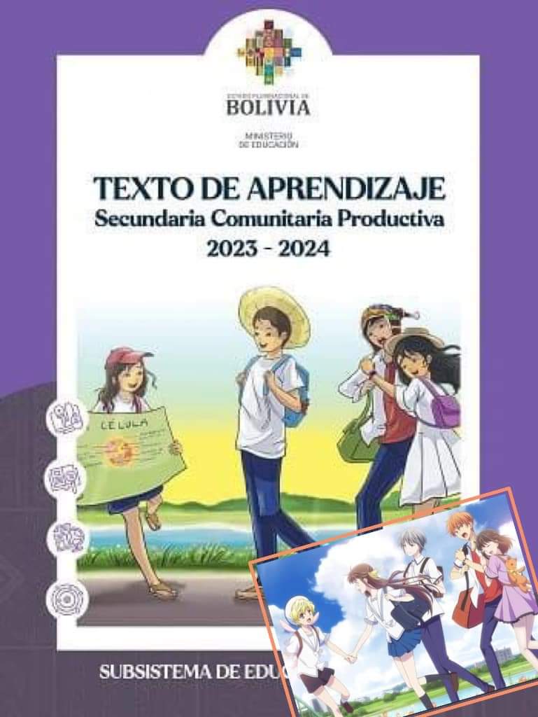 Tranh cãi nổ ra khi sách giáo khoa ở Bolivia 'đạo' các poster anime nổi tiếng