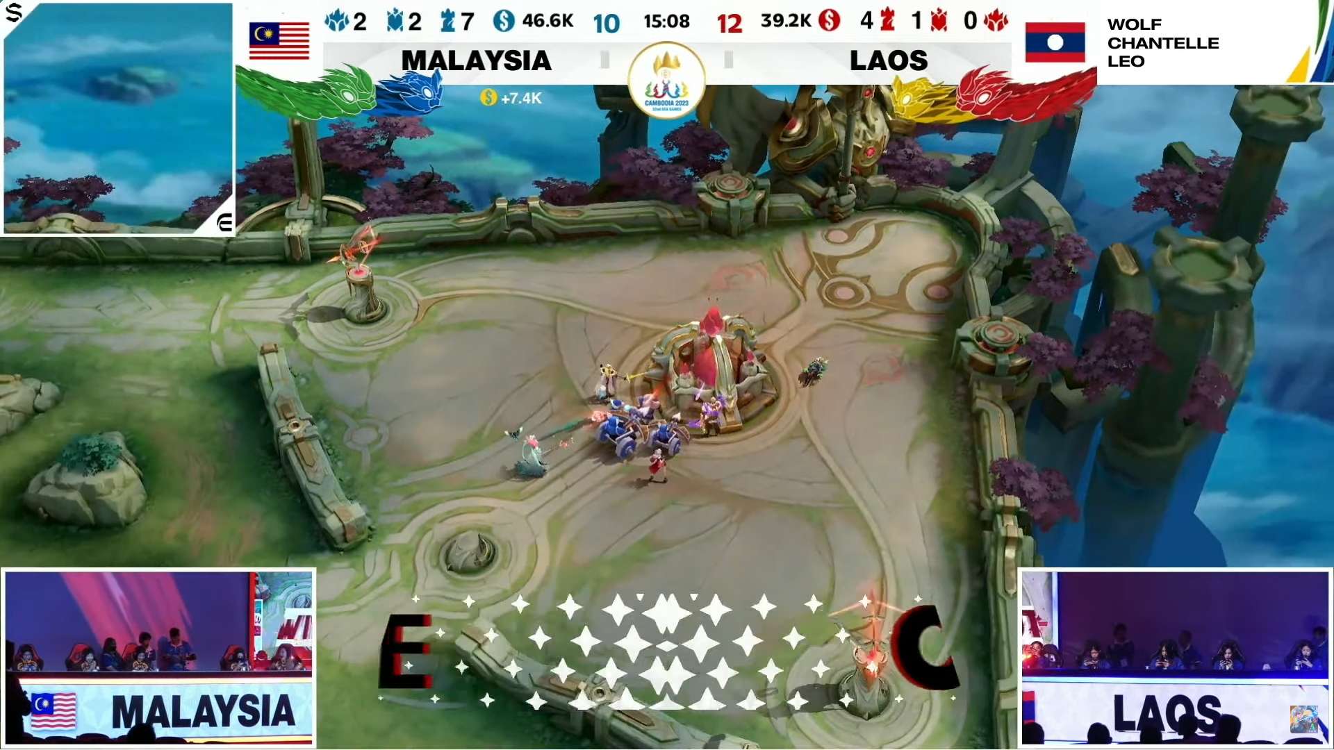 [Trực Tiếp] SEA Games 32 Mobile Legends: Bang Bang team nữ: Thua Indonesia, đại diện Việt Nam bị đẩy xuống trận tranh hạng 3