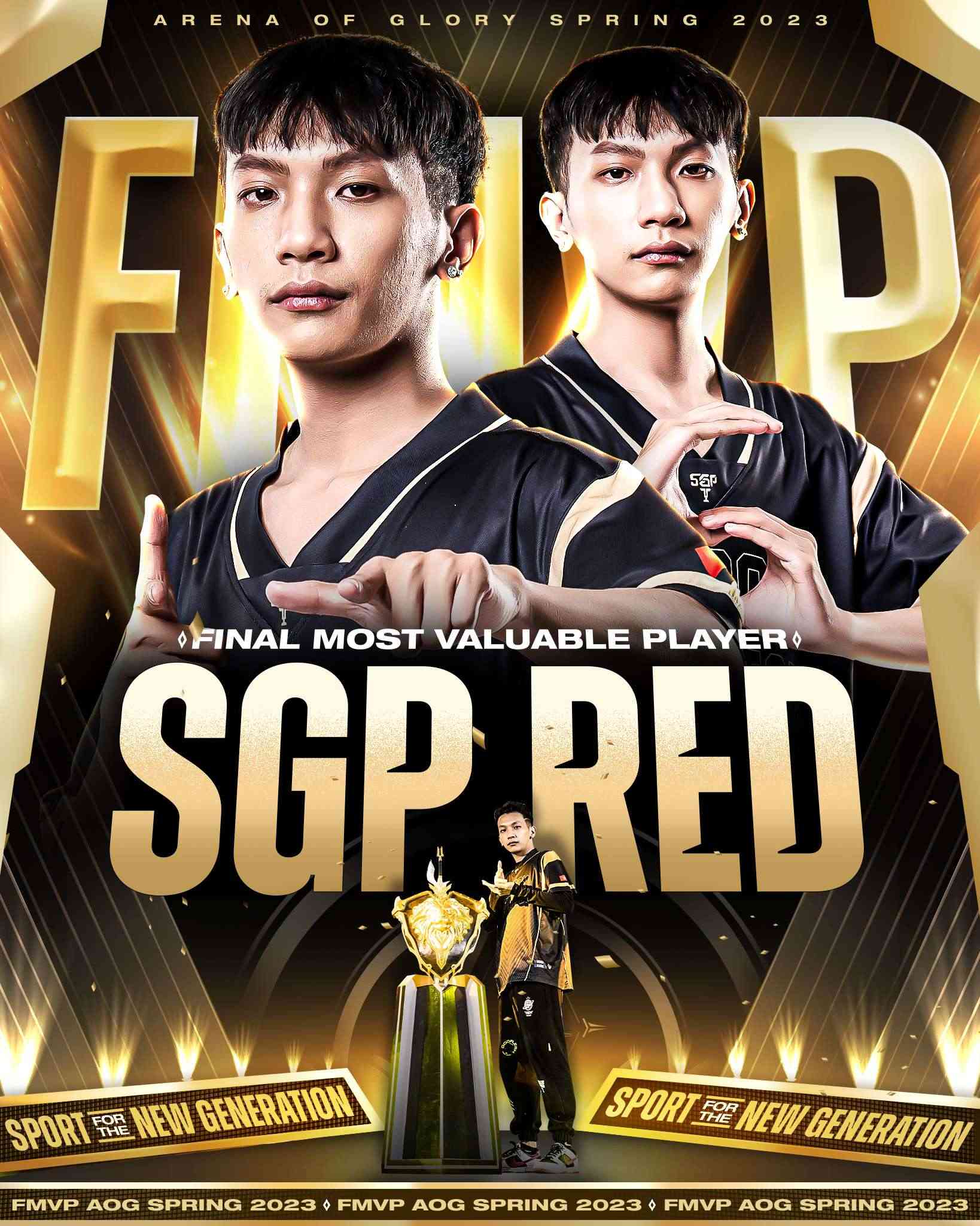 SGP Red là tuyển thủ giành được danh hiệu FMVP trong ngày thi đấu vừa rồi.