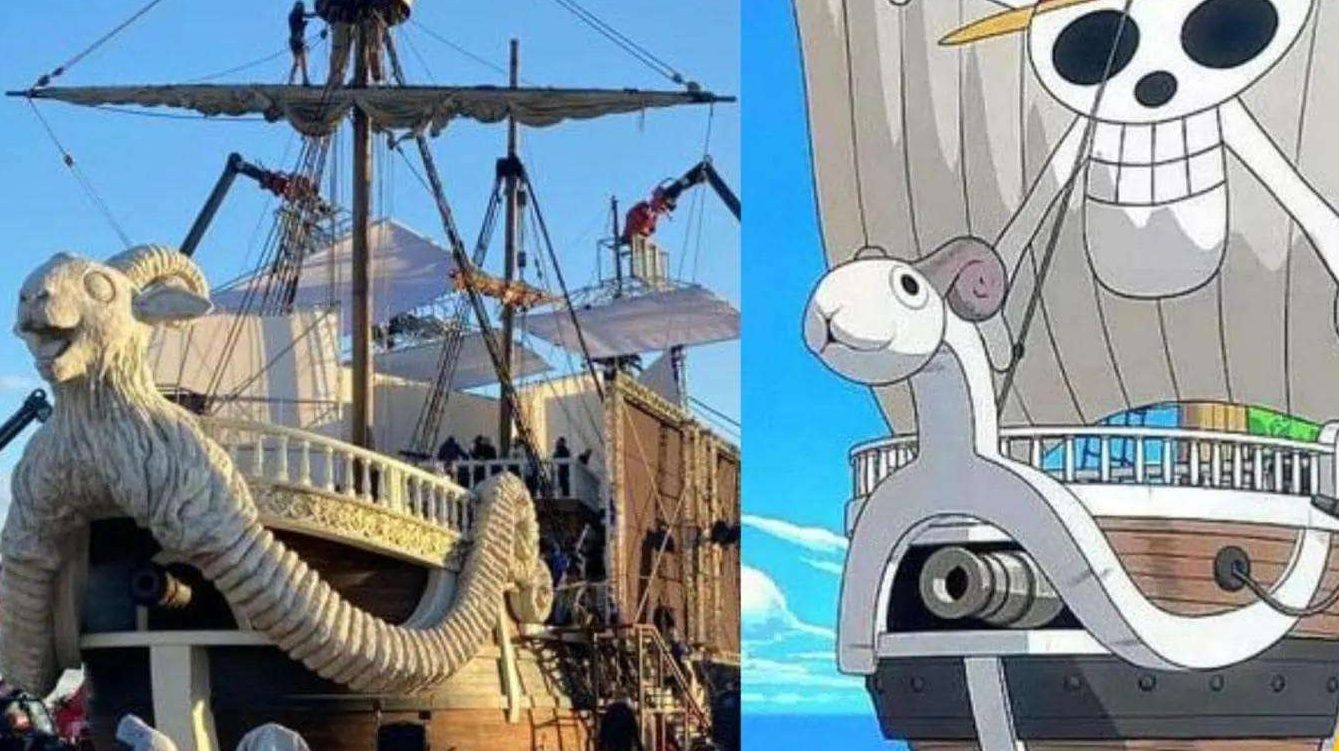The design of the Going Merry ship in One Piece live action revealed