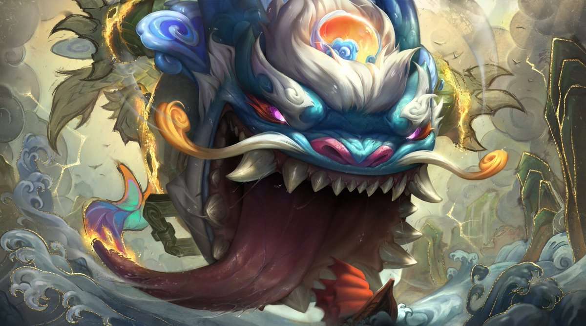 Tahm Kench's Tahm Kench Graphic Costume Wallpaper.