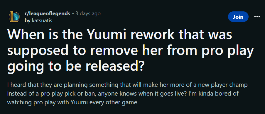 LMHT: Cộng đồng khẳng định Yuumi rework là sự thất bại