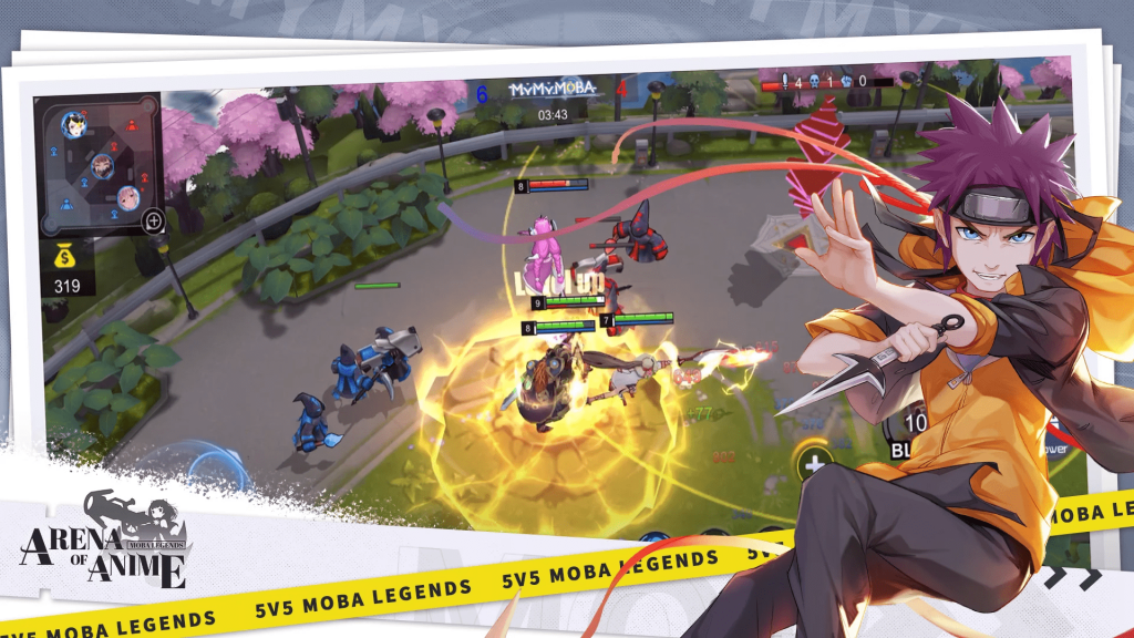 Arena of Anime MOBA Legends – Game MOBA với chủ đề anime hấp dẫn mở truy cập sớm