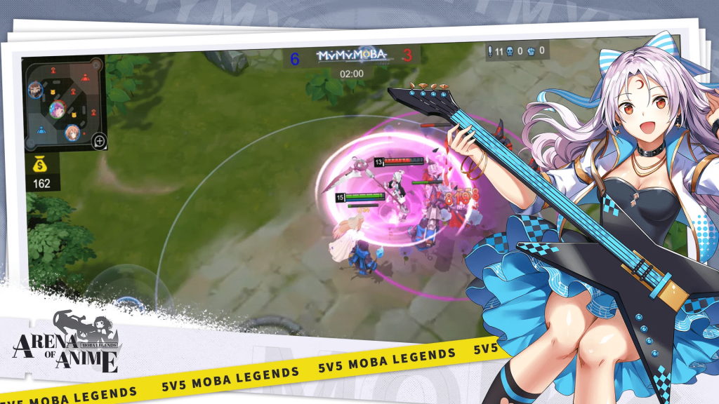 Arena of Anime MOBA Legends – Game MOBA với chủ đề anime hấp dẫn mở truy cập sớm