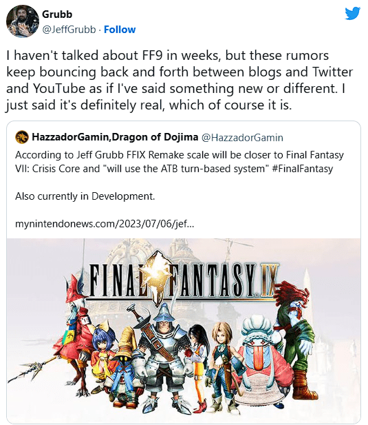 Final Fantasy 9 Remake được khẳng định ‘thật sự có tồn tại’