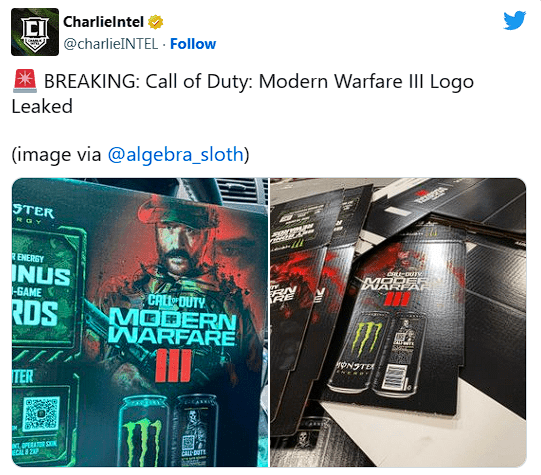 Call of Duty: Modern Warfare 3 rò rỉ những hình ảnh đầu tiên