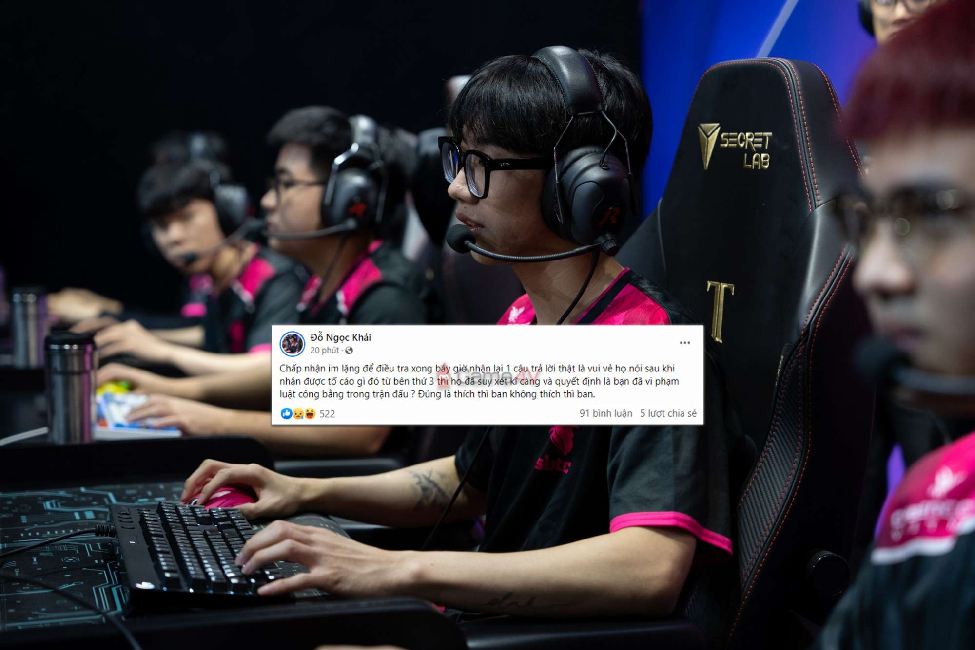 DNK spoke out about the punishment that Riot Games gave him.