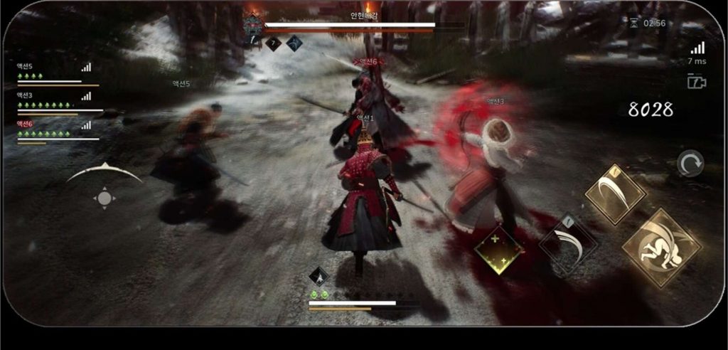 Kingdom: The Blood hỗ trợ chế độ chơi tổ đội với tối đa 4 thành viên.
