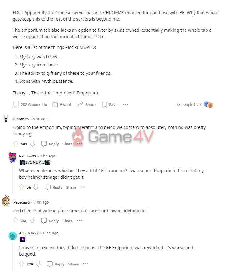 Một số bình luận của cộng đồng game thủ phương Tây về sự kiện mới nhất của LMHT.