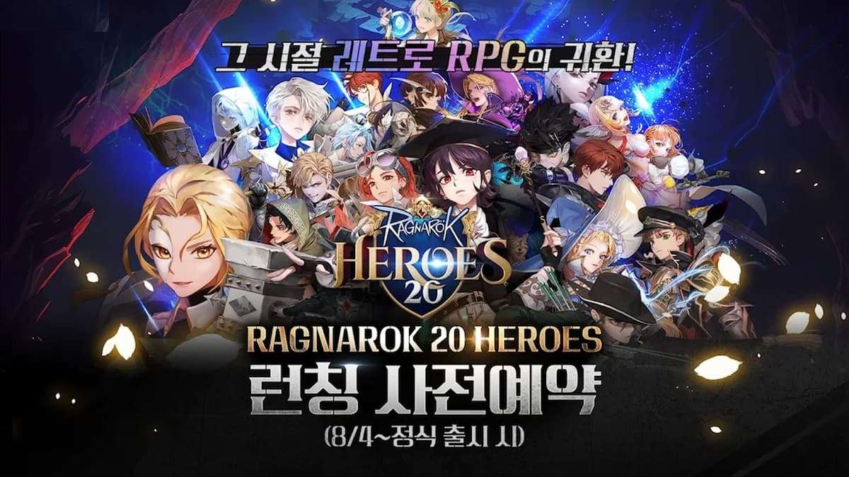 Ragnarok 20 Heroes là game đáng chú ý tại Hàn Quốc. Ảnh: Gravity.