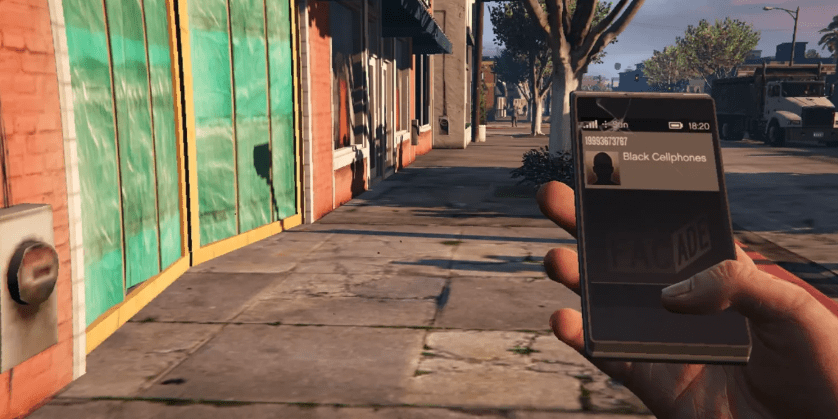 Grand Theft Auto 5: Bí ẩn chiếc điện thoại di động màu đen Black Cellphone