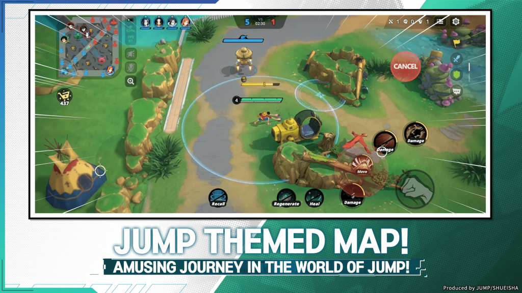 JUMP Assemble – Game MOBA tập hợp nhân vật từ các thương hiệu anime, manga đình đám mở thử nghiệm