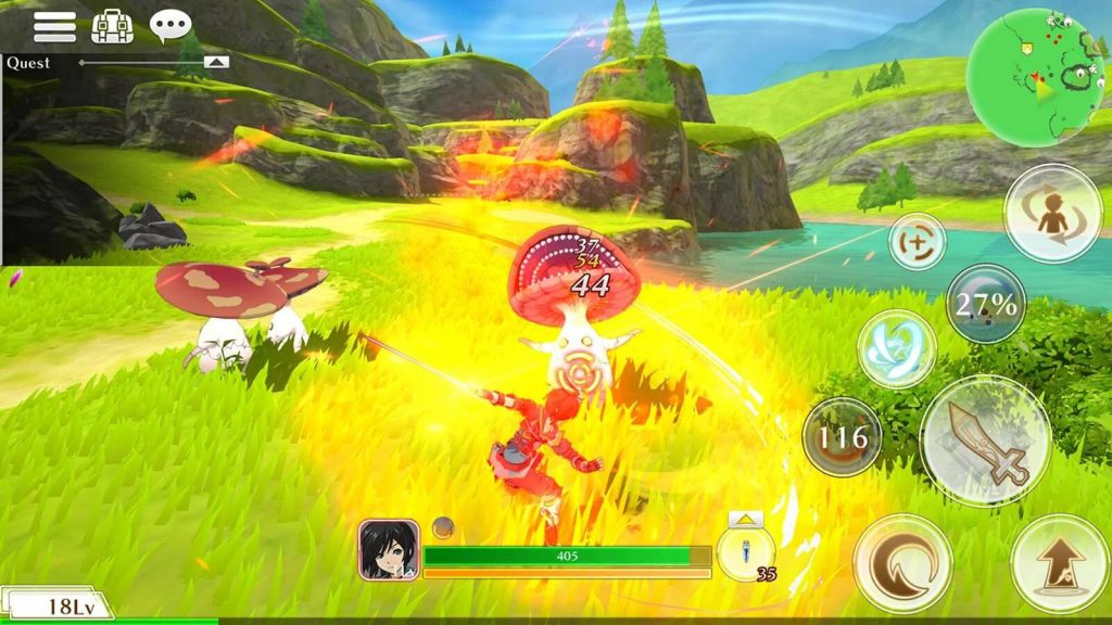 METRIA – Game nhập vai thế giới mở anime mở đăng ký trước trên Android và iOS