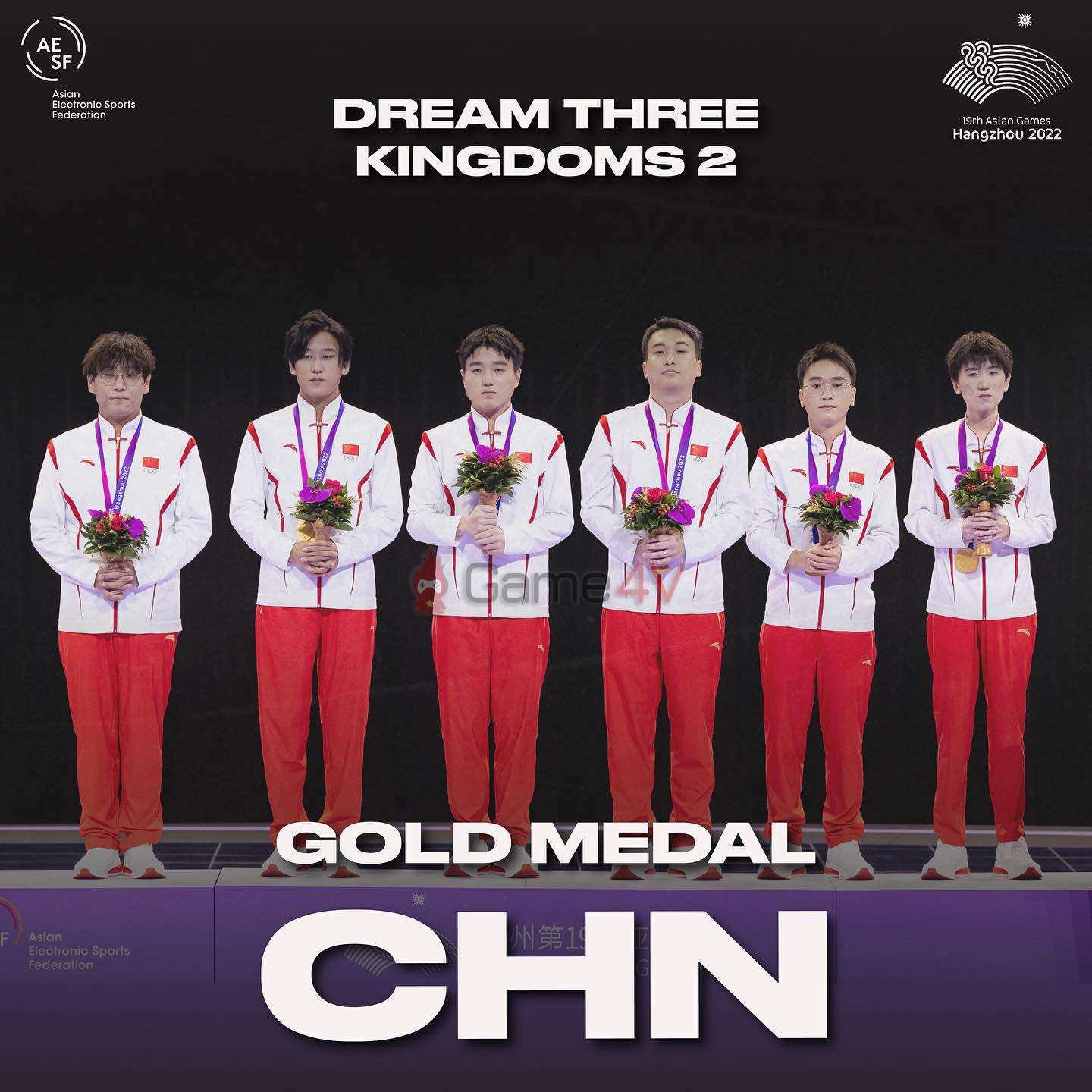 Chủ nhà Trung Quốc giành chức vô địch tại bộ môn Dream Three Kingdoms 2.