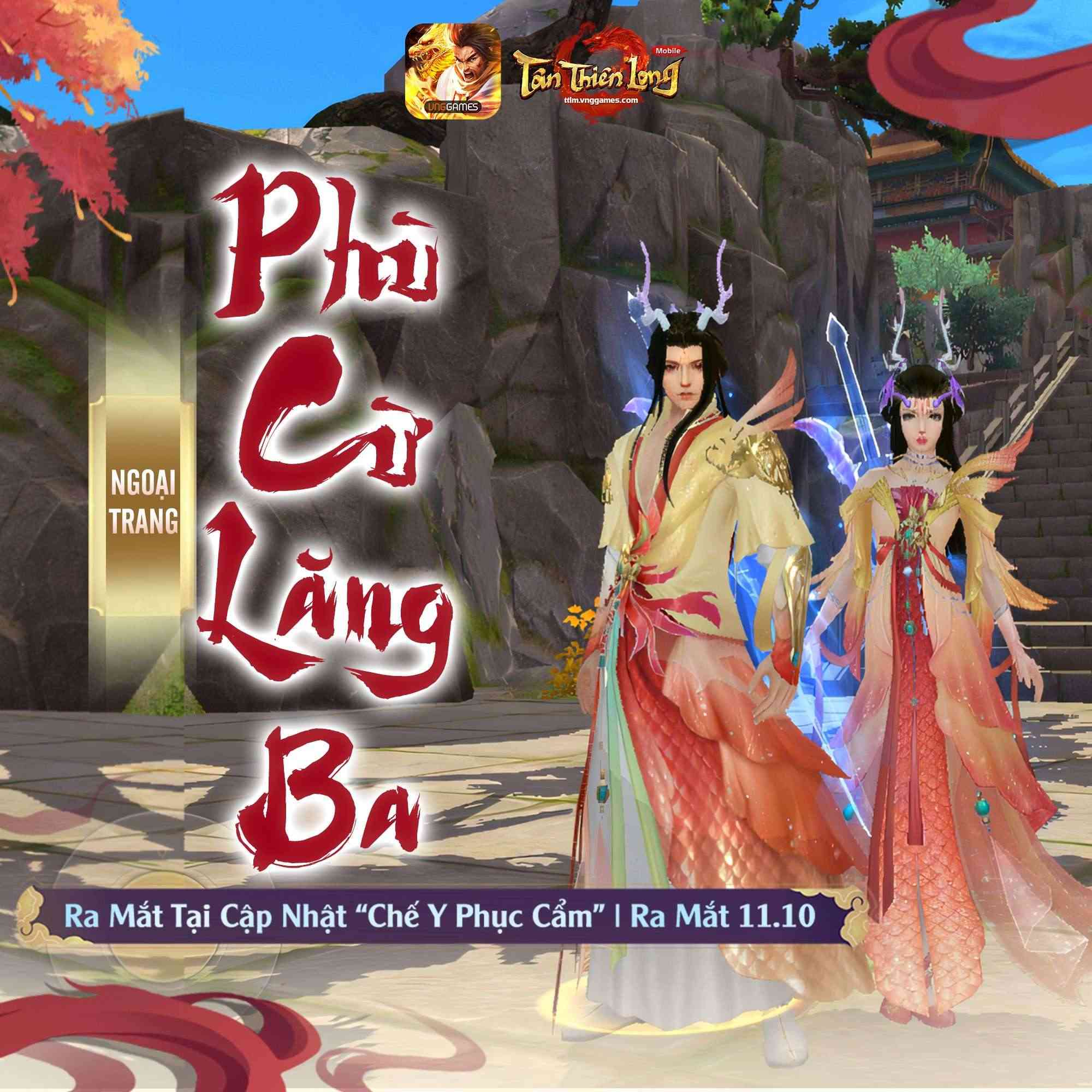 Cập nhật mới Tháng 10 của Tân Thiên Long Mobile – Phiên bản ‘chill’ cho game thủ!