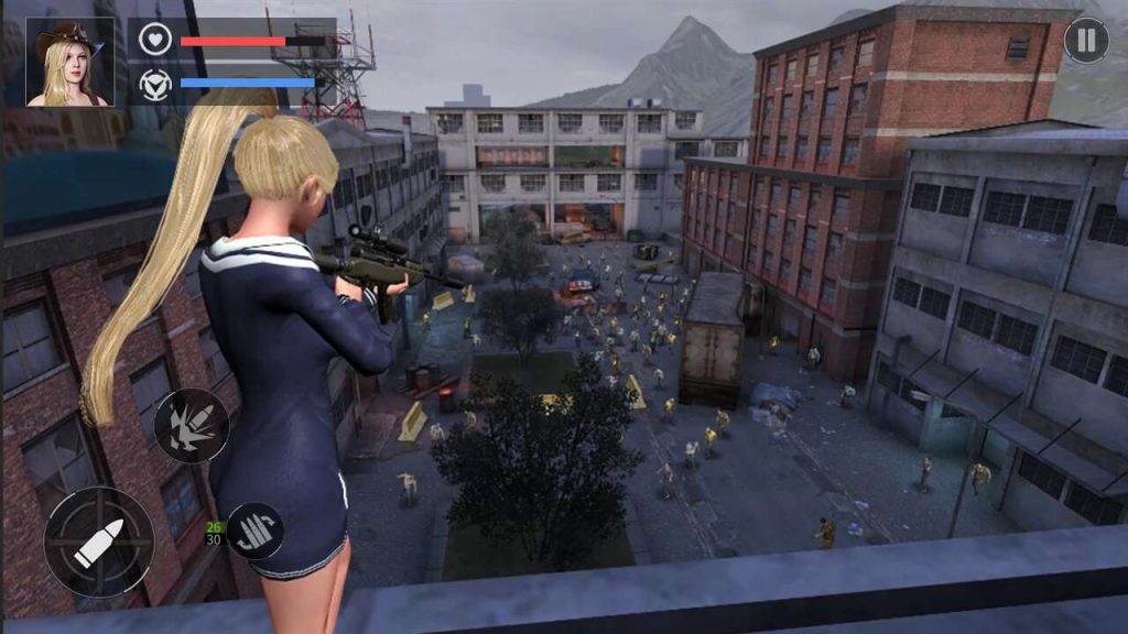 Zombie Hunter Survival – Game bắn súng chủ đề zombie cùng các cô nàng chiến binh quyến rũ
