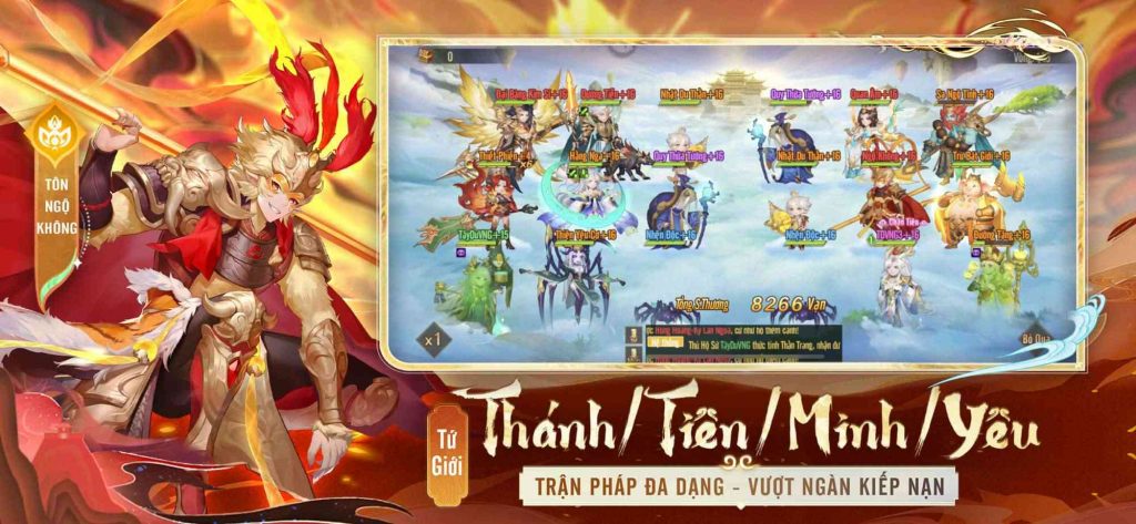 Tây Du VNG: Đại Náo Tam Giới – Siêu phẩm thẻ tướng chiến thuật cập bến làng game Việt trong tháng 11