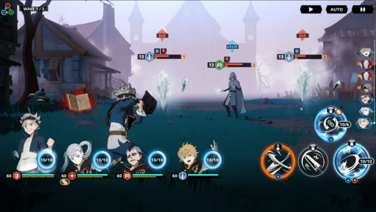 Game Black Clover Mobile Rise of the Wizard King theo thể loại RPG. Ảnh: War4.