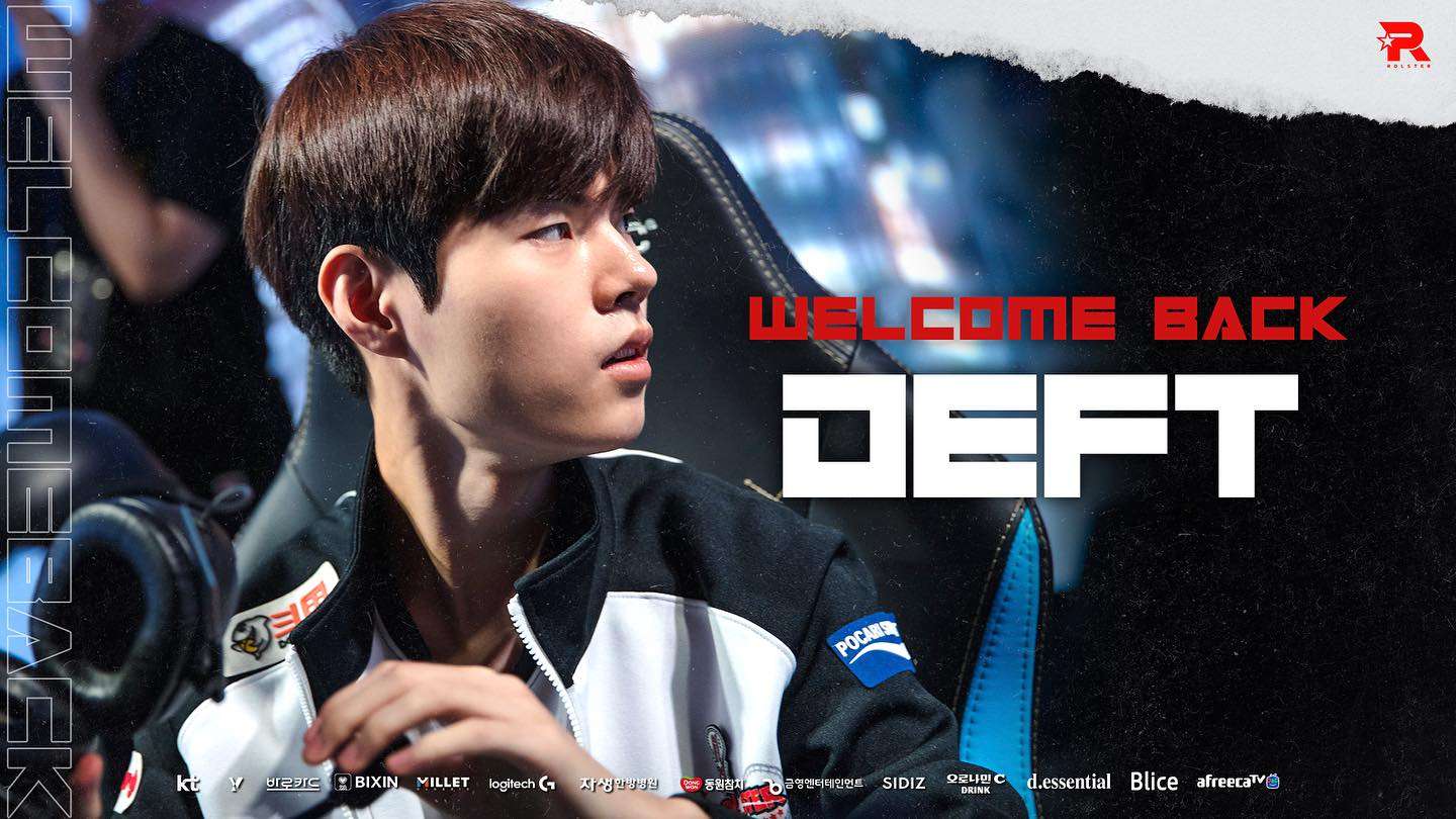 This is Deft's second time playing for KT.