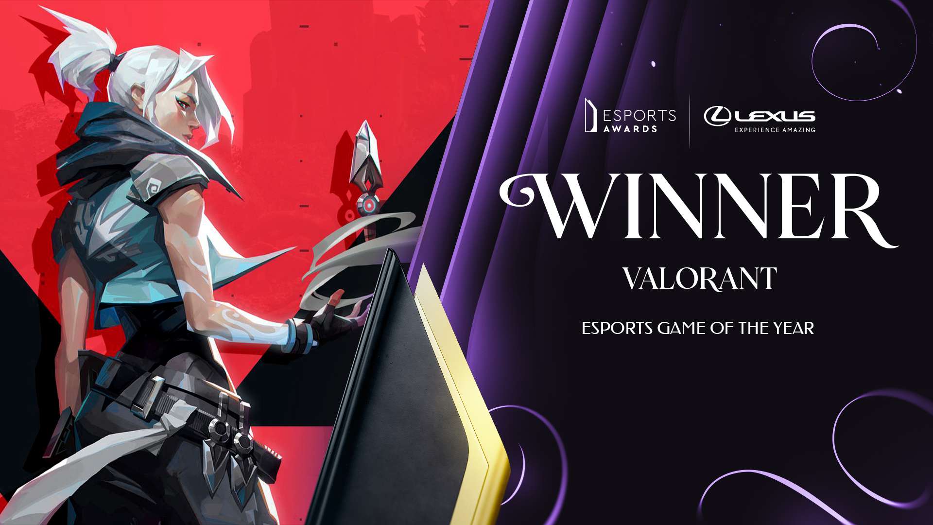Esports Game of the Year thuộc về VALORANT.