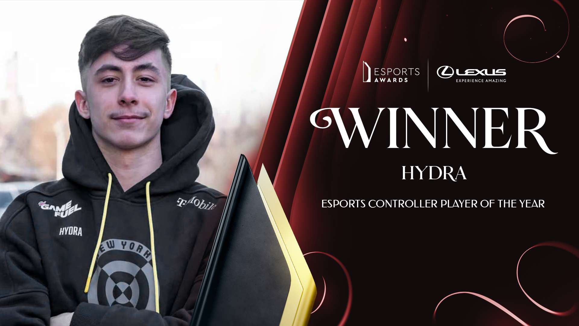 Esports Controller Player of the Year thuộc về HyDra.