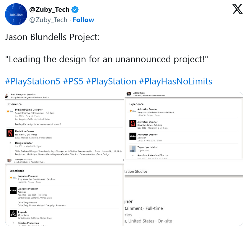 Sony đang rục rịch xây dựng một studio mới, tập trung tạo ra một dòng game FPS riêng?