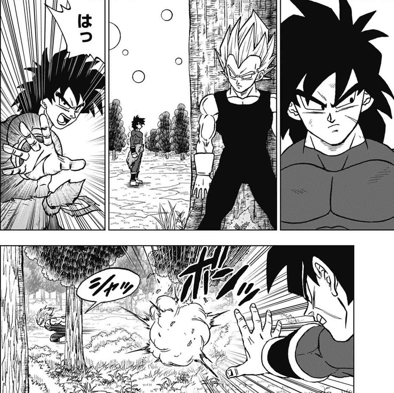 Sau khi chiến đấu chán chê ngoài Vũ Trụ thì nay Goku đã quay trở lại Trái Đất trong chap 101 manga Dragon Ball Super