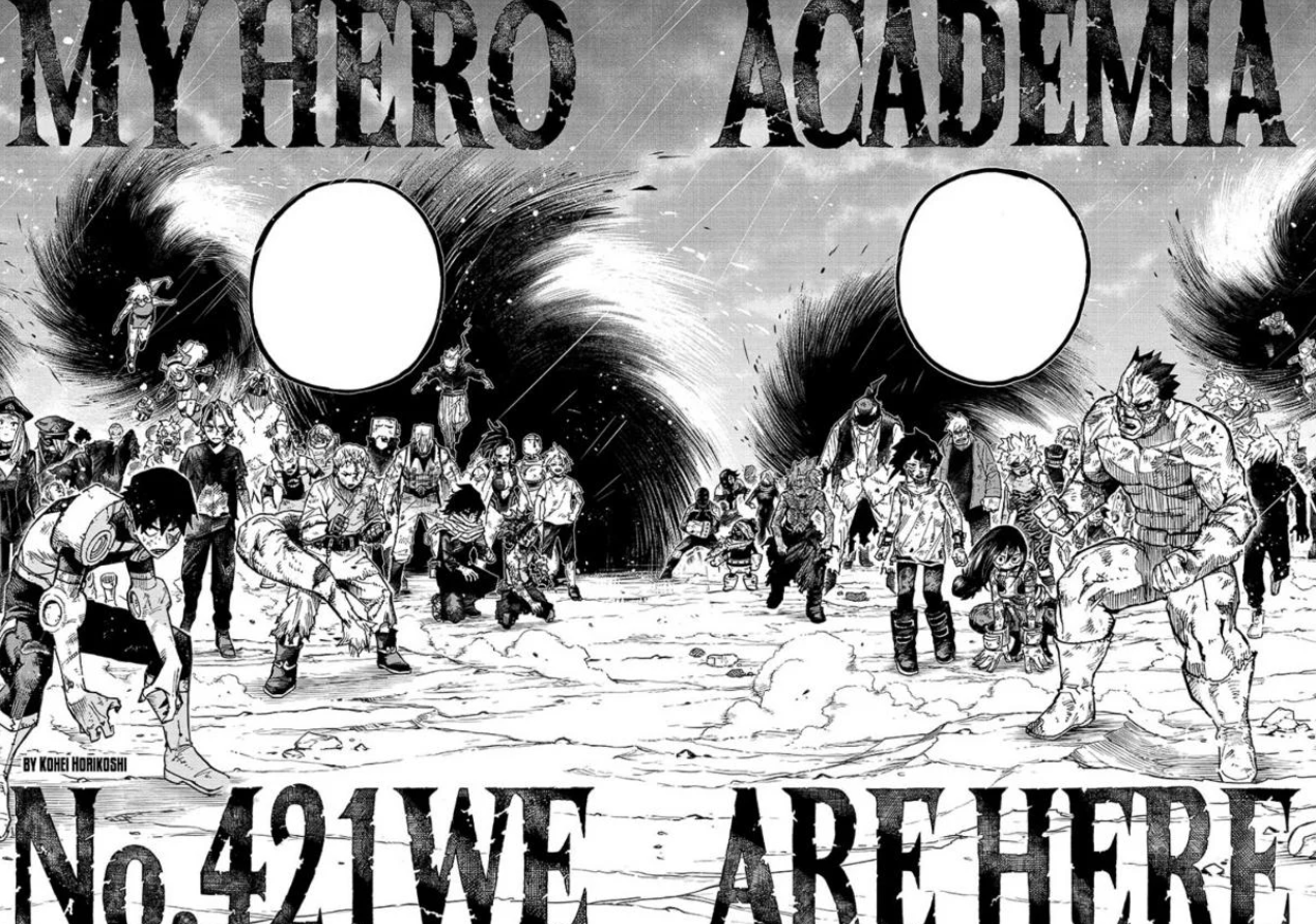 Chương mới của My Hero Academia khiến các fan nhớ đến phân cảnh hào hùng trong End Game